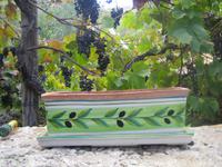 am Eingang des Agriturismo 