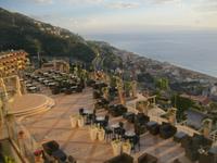 IMG_6899  Sommerrestaurant ,Blick zum Meer