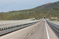 Autobahn nach Milazzo