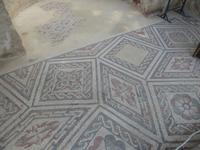Mosaikböden in der Villa Romana