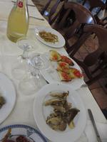 Mittagessen im Restaurant „Primavera“