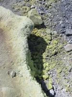 austretender Schwefel