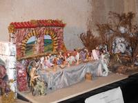  Krippe-das letzte Abendmahl darstellend