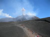 Gasexplosion am Ätna