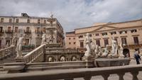 Der Schambrunnen in Palermo