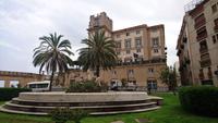 Brunnen nahe der Uferpromenade in Palermo