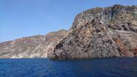 Ausflug zu verschiedenen Felsformationen im Wasser um Lipari und Vulkano