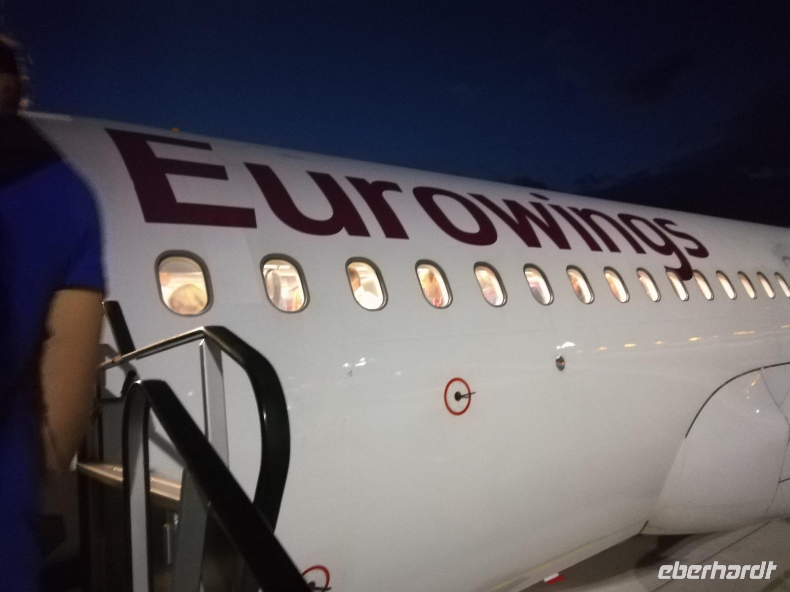 Mit Eurowings nach Sizilien.