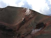 Aufsteigende warme Dämpfe.