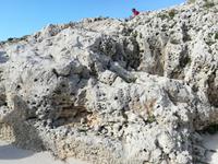 Bimsstein aus dem Lavaschaum entstanden.