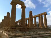 Eine historische Sehenswürdigkeit: der Heratempel.