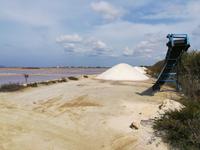 Salzvorräte bei Trapani 