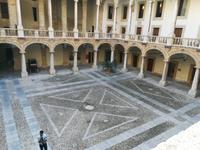 Innenhof im Normannenpalst von Palermo.