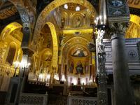 Die Capella Palatina, Hofkapelle u.a. von König Frierich II. in Palermo.