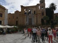 Burgruine in Palermo.