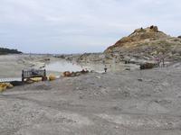 Auf Vulkano gibt es warmes Schlammbaden  -  wer halt will.