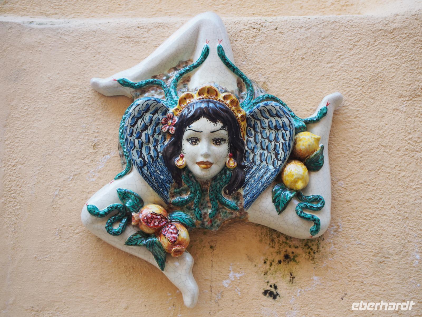 Symbol Siziliens: Die Trinaglia