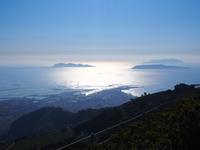 Blick von Erice auf die Ägadischen Inseln