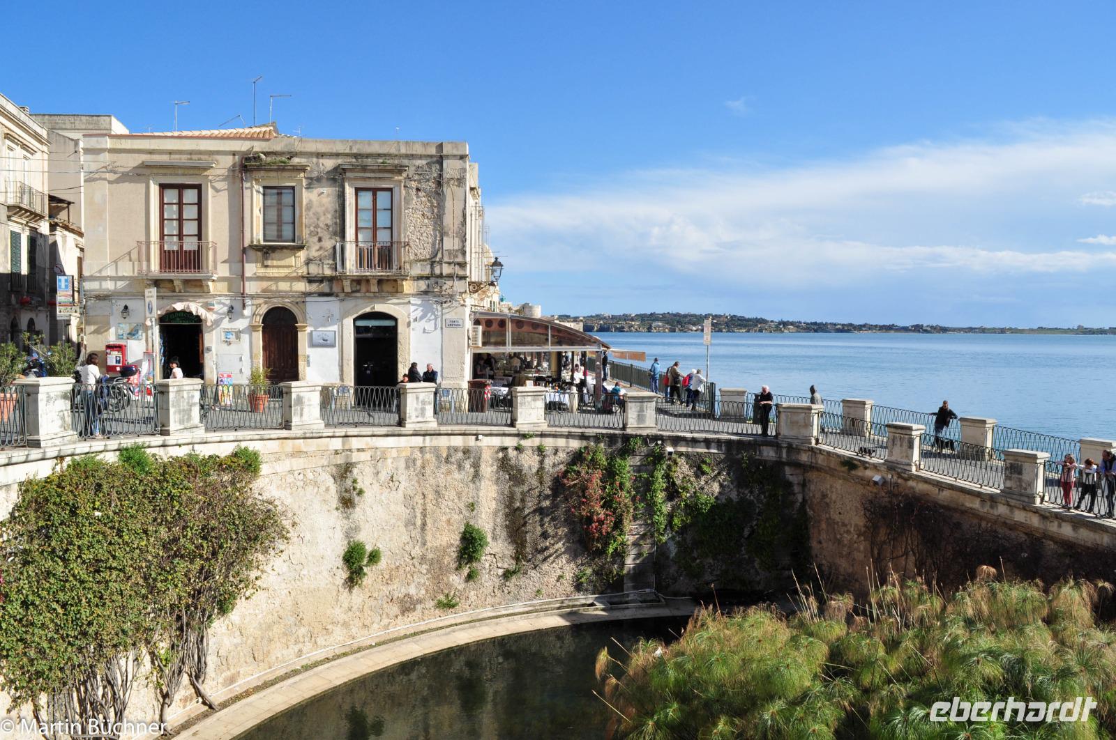 Insel Ortygia (Syrakus) - Aretusa Quelle