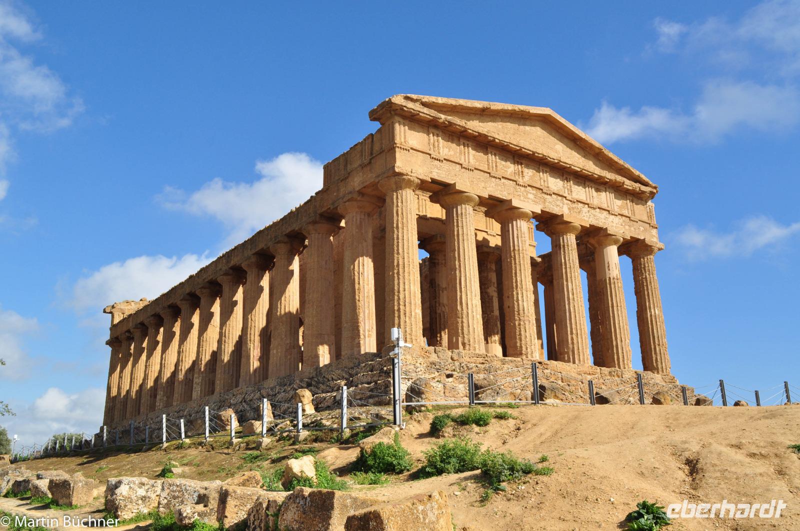 Agrigento - Griechische Anlage Agrigent - Concordia Tempel