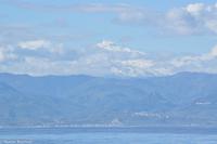 Milazzo - Blick zum Ätna (Krater gasen aus)