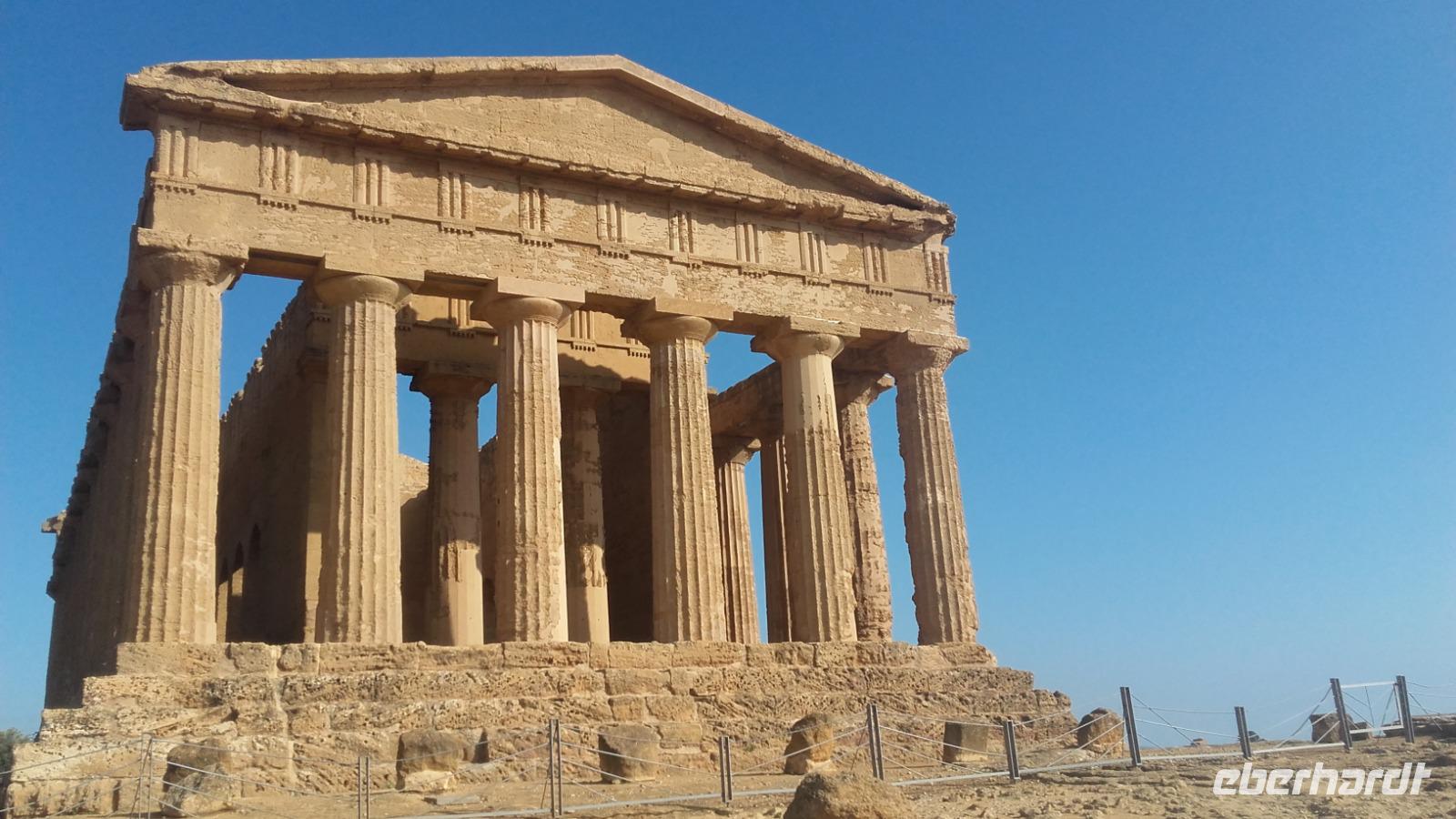 Blick auf den Concordiatempel