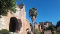Eingang in das griechisch-römisch Theater in Taormina