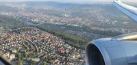 Landeanflug auf Stuttgart