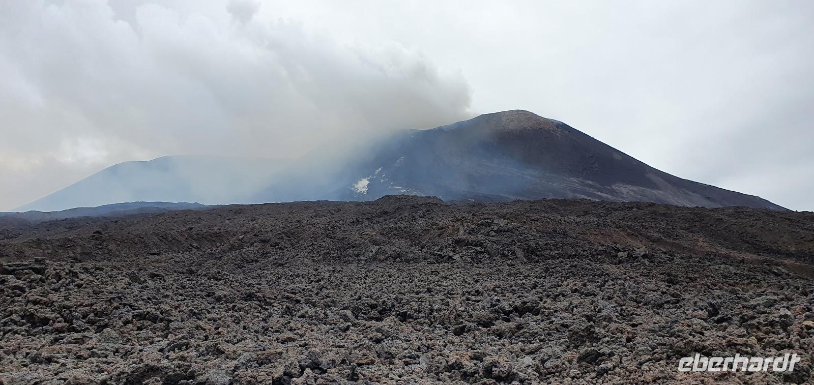 der Hauptkrater des Ätna