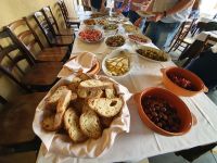 Mittagessen im Agriturismo Borgo San Nicolao