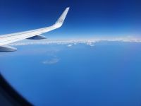 Heimflug Golf von Neapel mit Ischia vorn