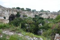 Grotten  Archäologisches Gebiet Syrakus