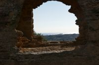 Blick aufs Meer vom Tal der Tempel aus