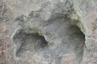 Hier raucht es  - Vulkano