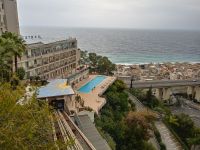 unser Hotel über der Stadt