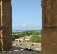 Die Aussicht auf die Akropolis und das Meer