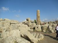 Die Reste des Tempel G