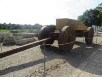 Transportmittel für den Bau