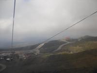 Blick aus der Seilbahn