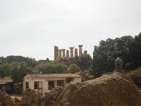 Blick auf den Herkules-Tempel