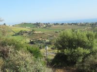Agrigento - Blick in die hügellige Landschaft
