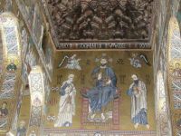 Palermo Capella Palatina -Gold und die Heiligen