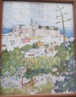 Castello di Lipari Fliesenbild