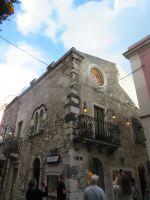 Taormina - alte Steinhäuser