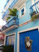 Letojani - das blaues Haus