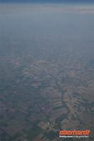 Überflug über Italien