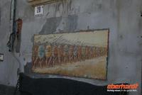 Wandgemälde an einem Haus