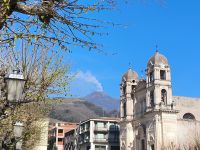 Sizilien. Zafferana und Ätna