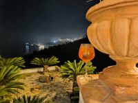 Sizilien. Hotel Olimpo mit Blick nach Taormina