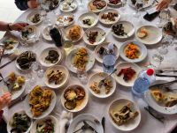 Sizilien. kleine Vorspeisen im Ristorante Primavera